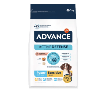 Advance Dog All Breeds Puppy Sensitive 3кг - сьомга и ориз